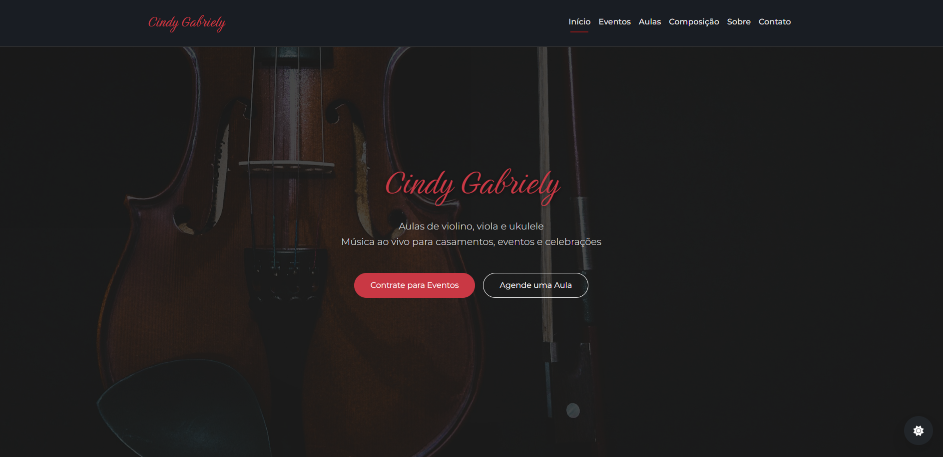 Website showcase dark mode