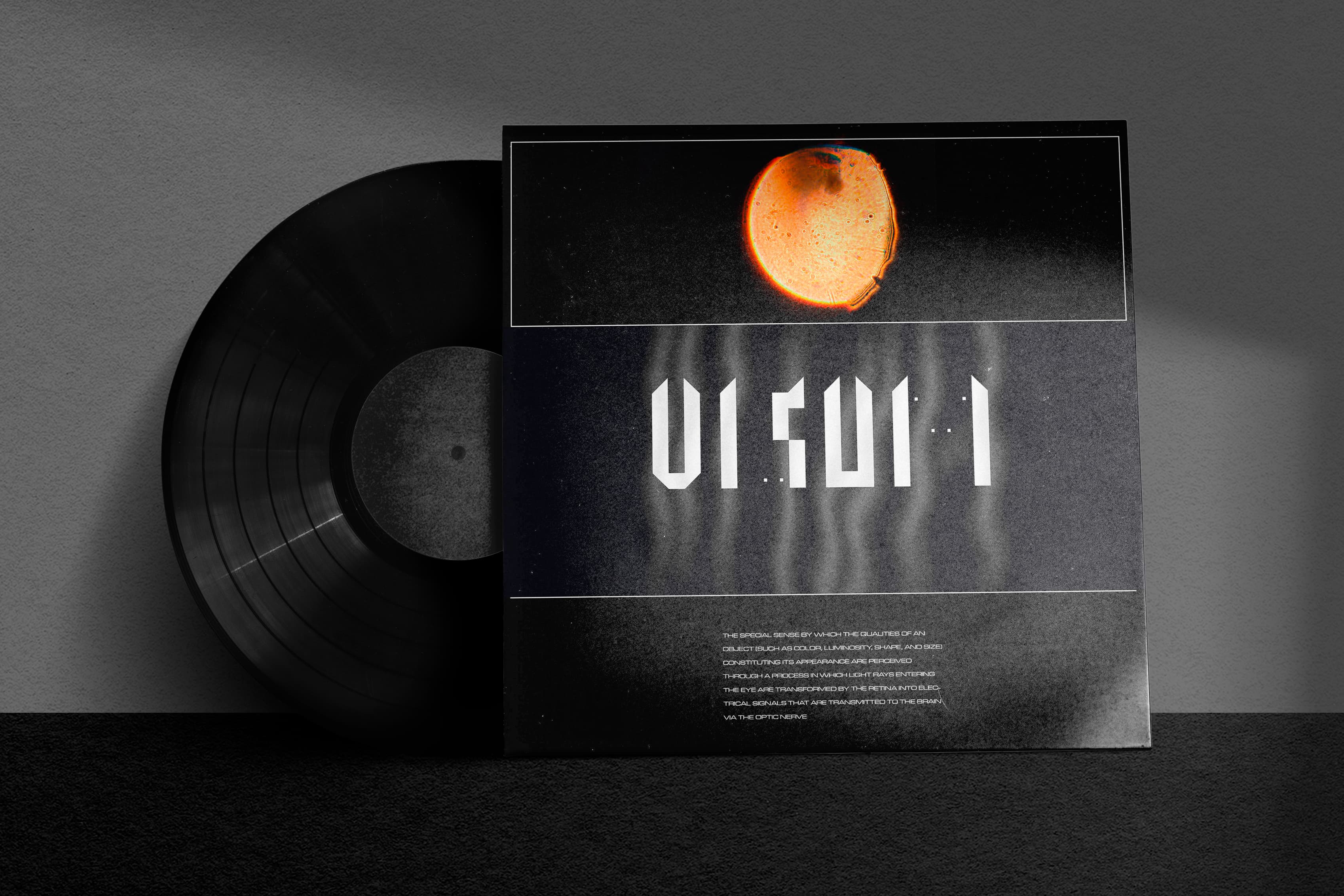 Album cover mockup